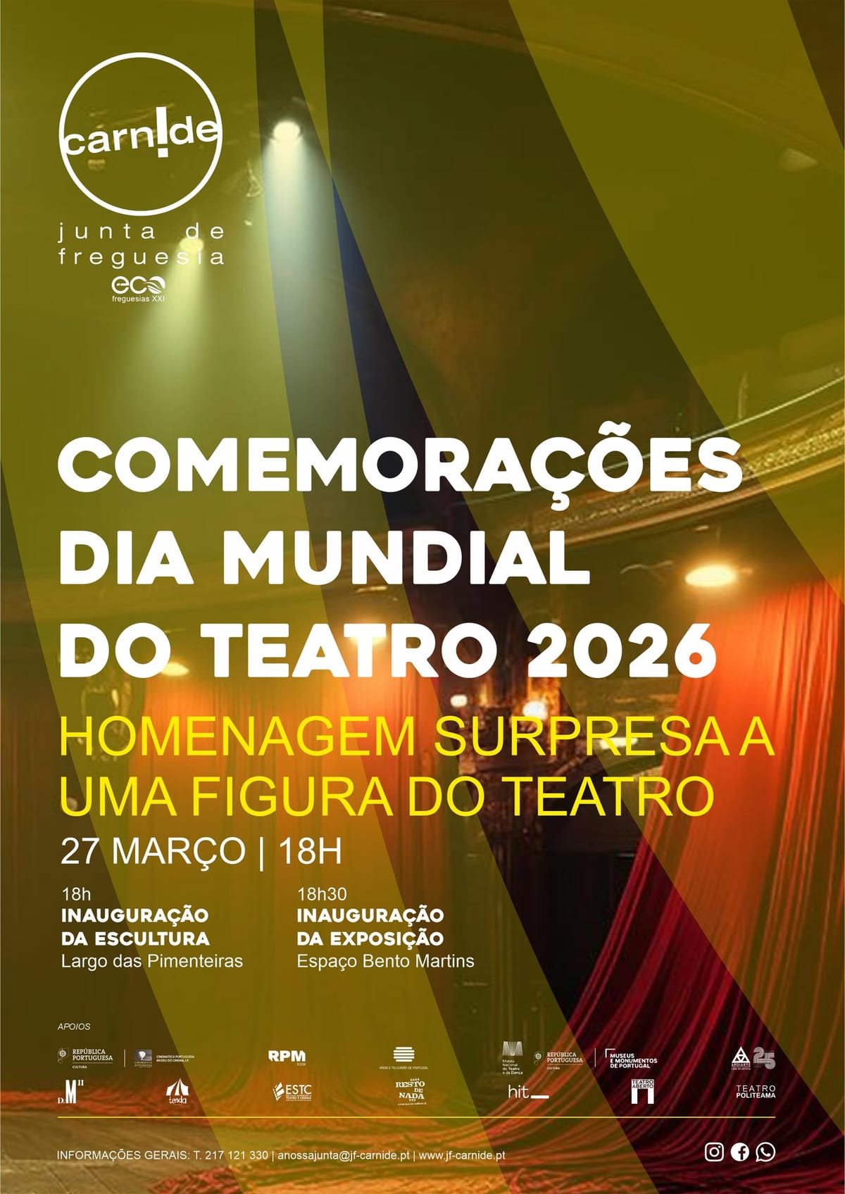 Carnide prepara-se para o Dia Mundial do Teatro